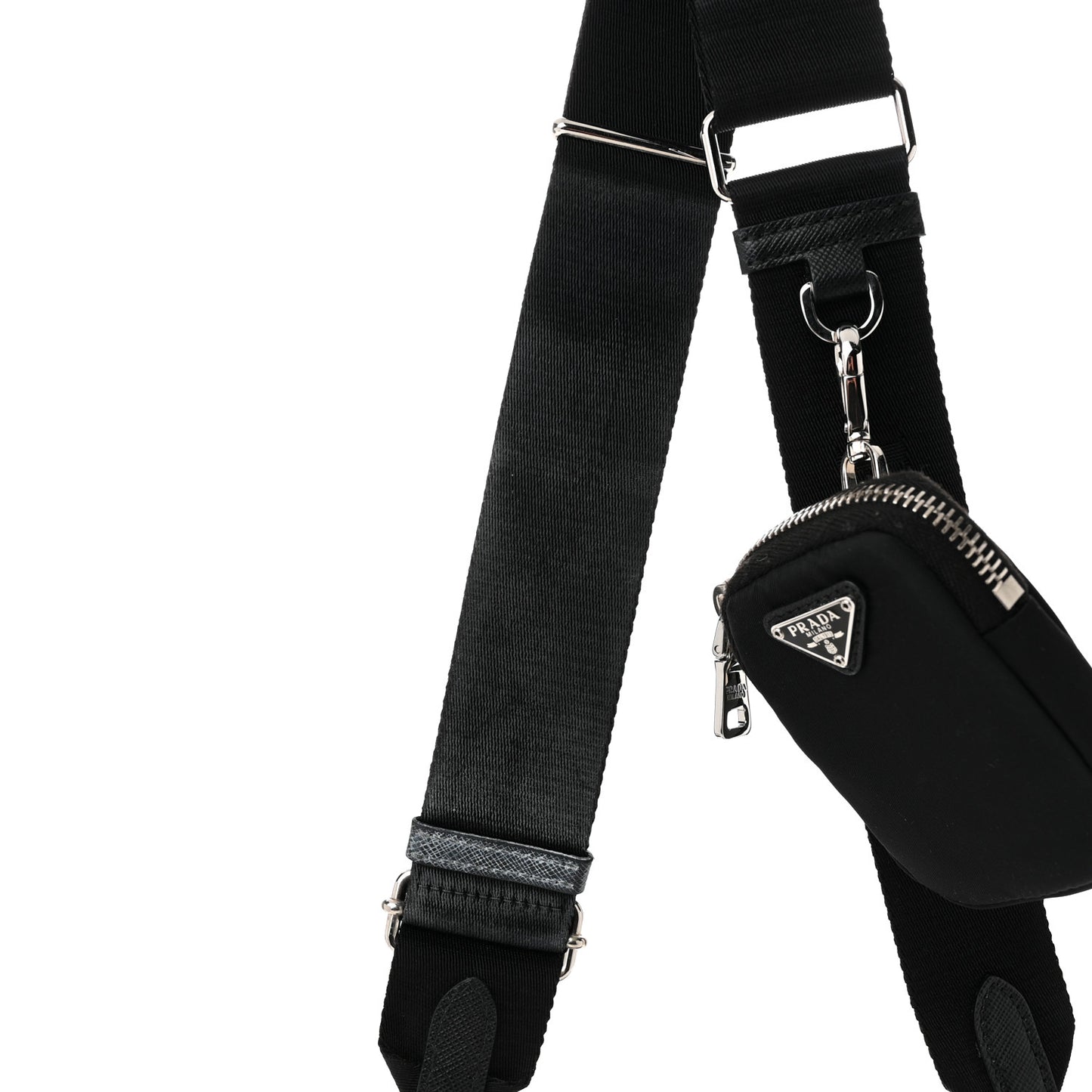 Nylon Re-Edition 2005 Shoulder Bag Black