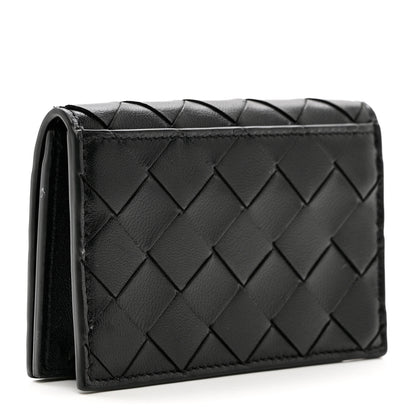 Bottega Veneta Nappa Intrecciato Card Holder Black 3 of 7
