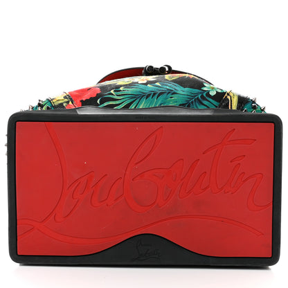 Christian Louboutin Canvas Print Spiked Explorafunk Backpack Multicolor 9 of 11