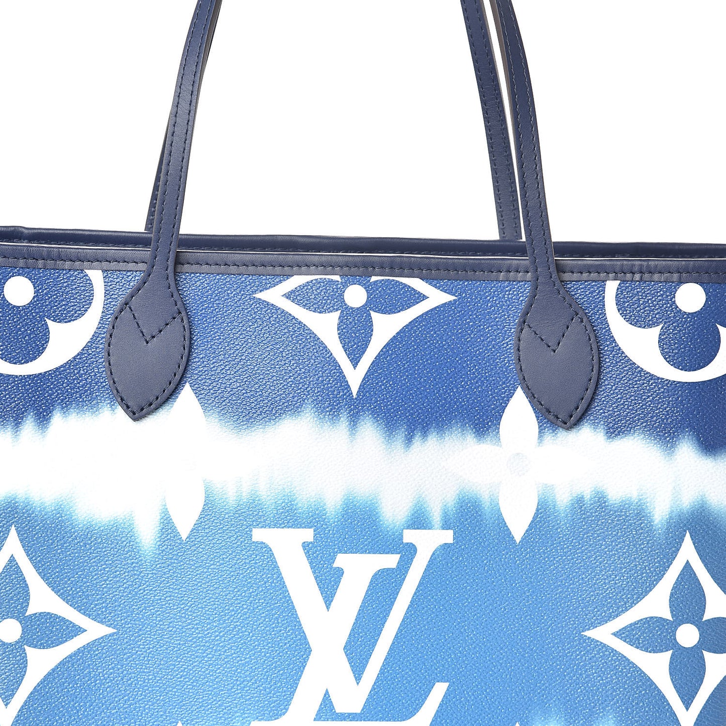 Monogram Escale Neverfull MM Blue