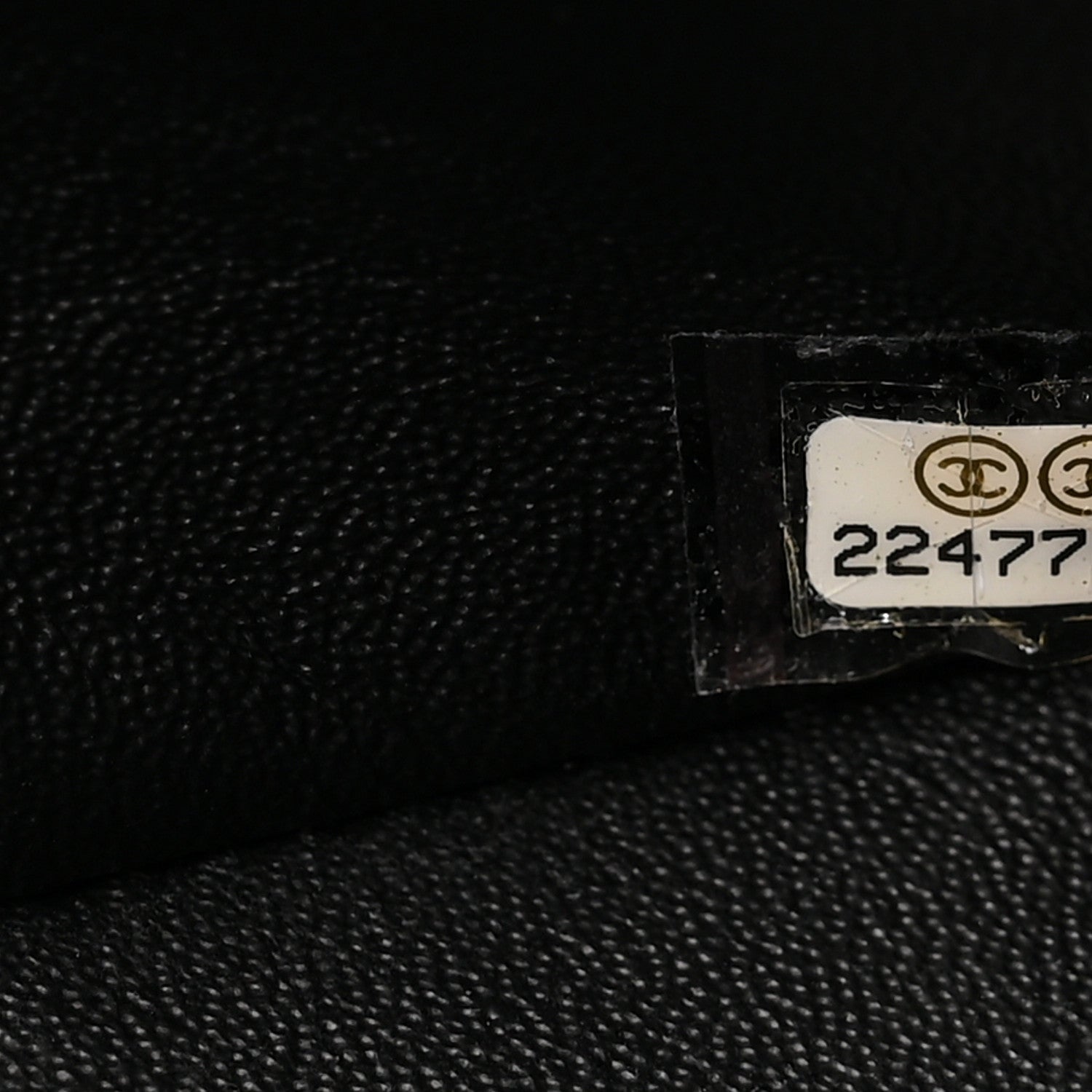 Chanel Glazed Calfskin Grommet Embellished Medium Airline Double Flap Black 7 of 11