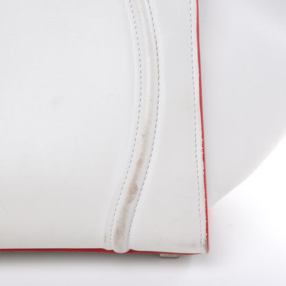 Celine Smooth Calfskin Medium Phantom Luggage White 17 of 26