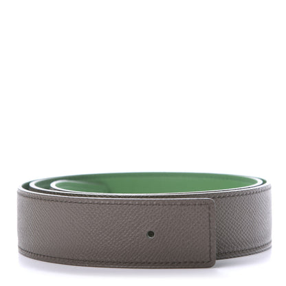 Hermes Swift Epsom 32mm Belt Strap 80 Bambou Etain 1 of 5