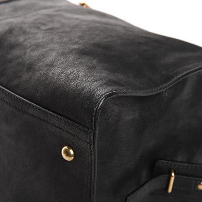 Saint Laurent Sheepskin Medium Cabas ChYc Black 9 of 15