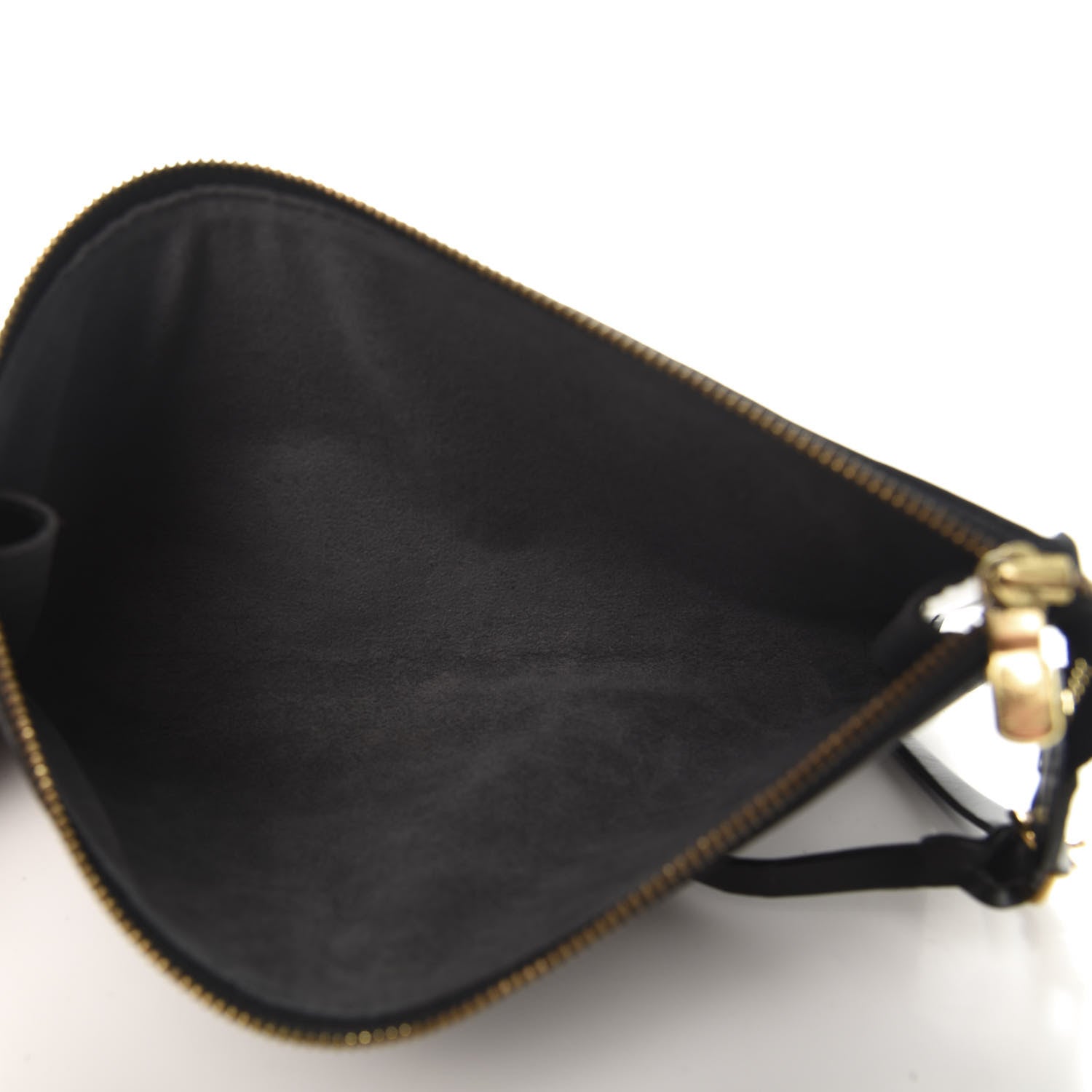 Louis Vuitton Epi Pochette Accessories 24 Black 5 of 12