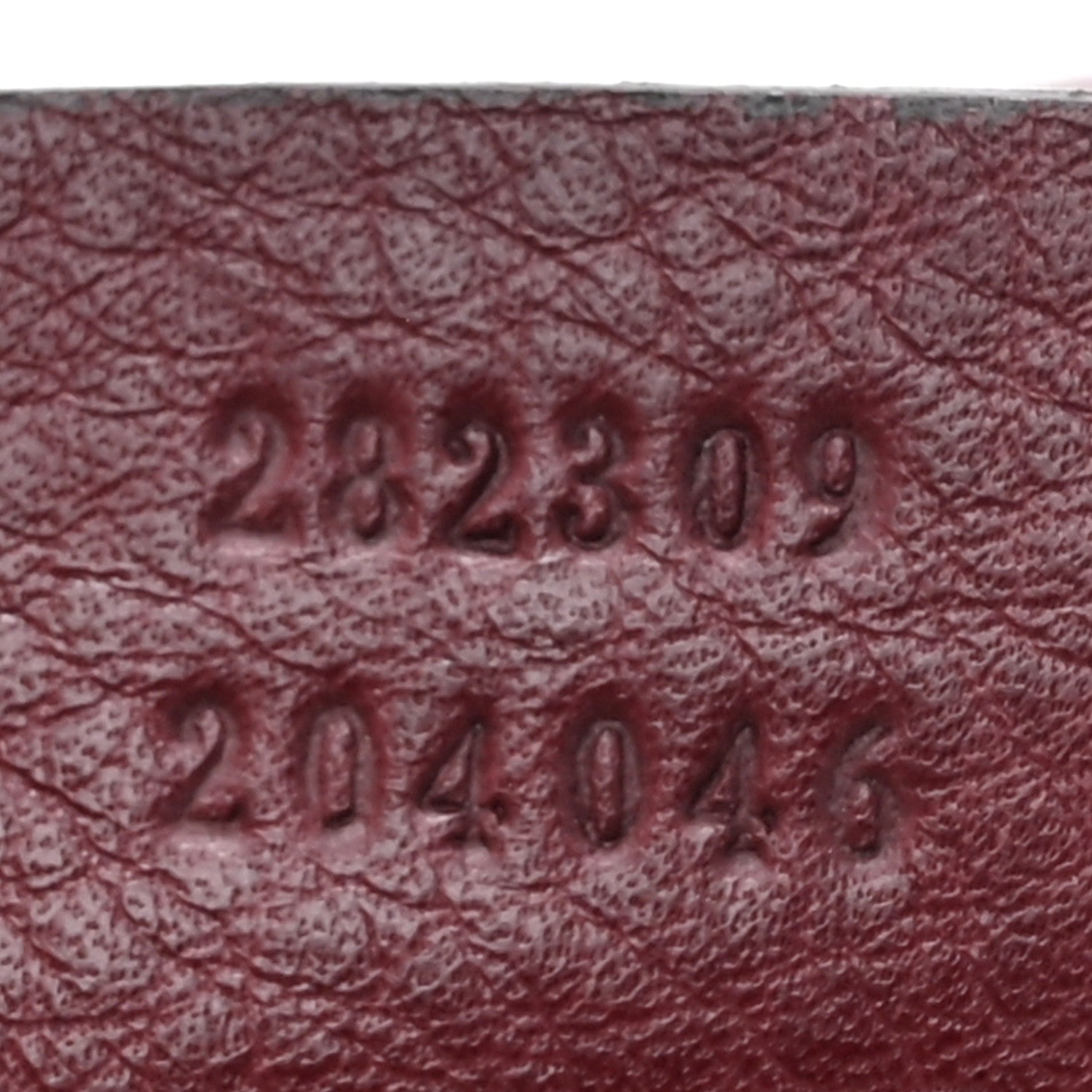 Gucci Pebbled Calfskin Medium Soho Shoulder Bag Bordeaux 7 of 16