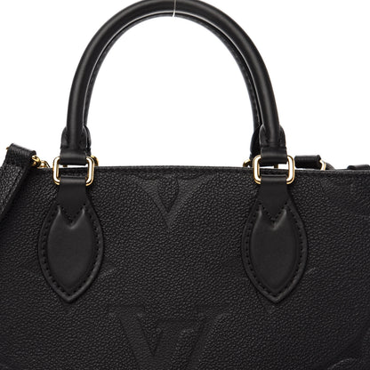 Louis Vuitton Empreinte Monogram Giant Onthego PM Black 10 of 10