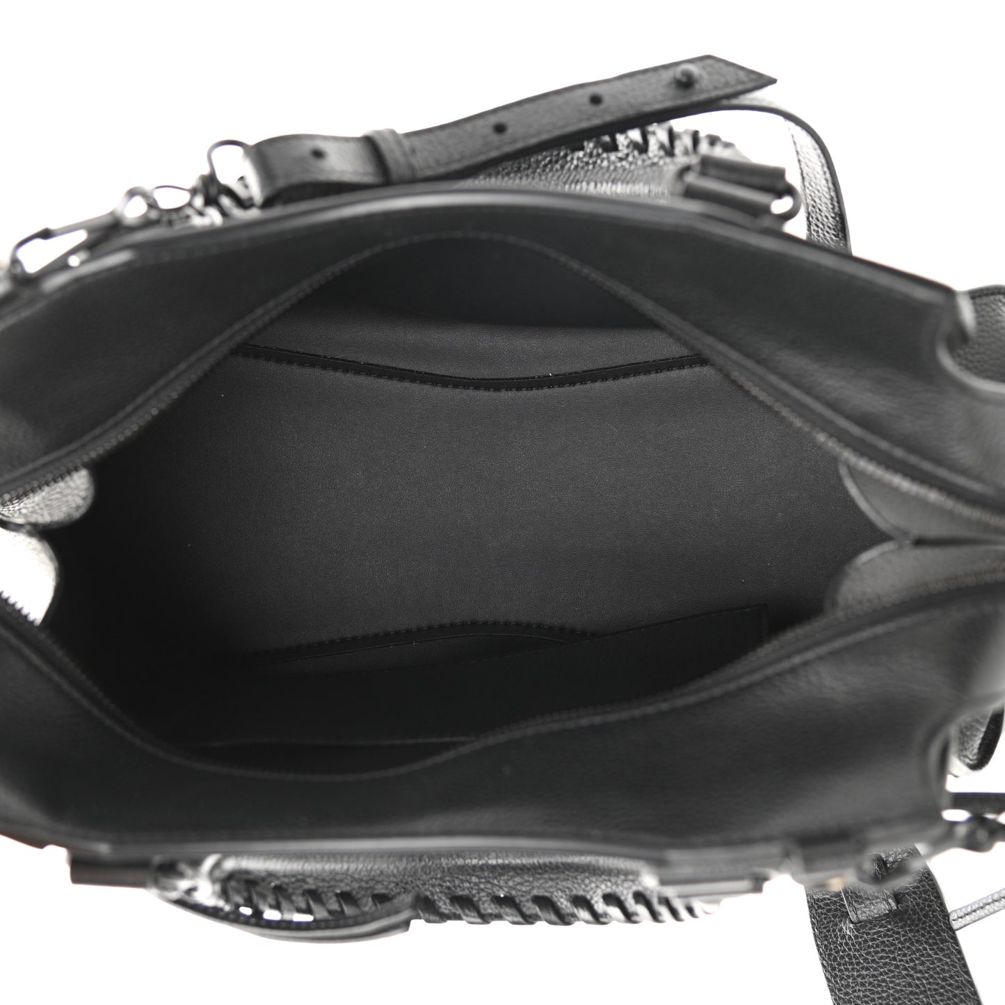 Grained Calfskin Neo Classic Black Hardware S City Black