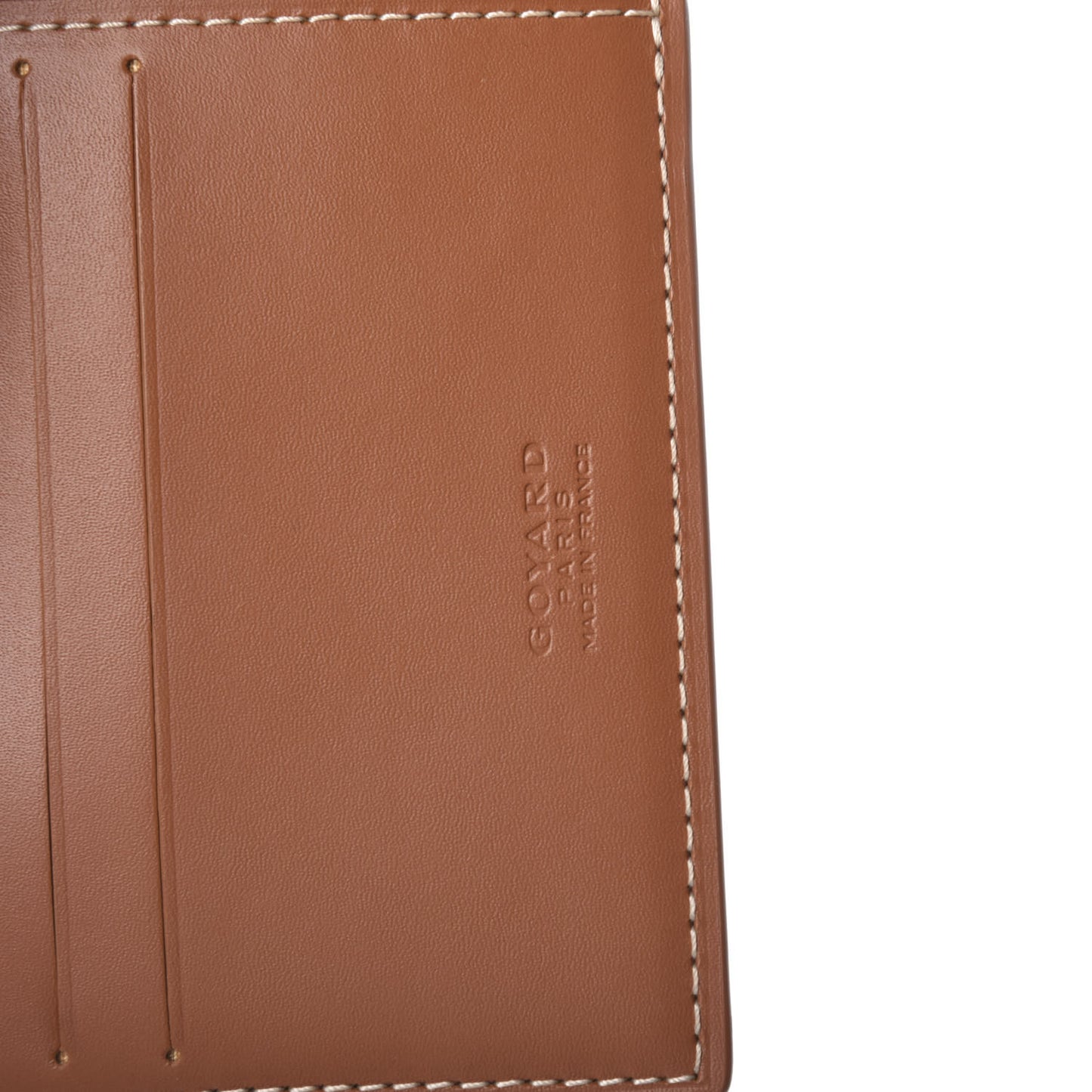 Goyardine Saint Florentin Bi-Fold Wallet Black Gold