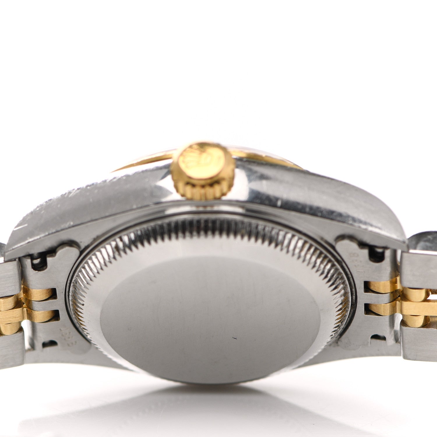 Rolex Stainless Steel 18K Yellow Gold 26mm Oyster Perpetual Datejust Watch Champagne 79173 7 of 8