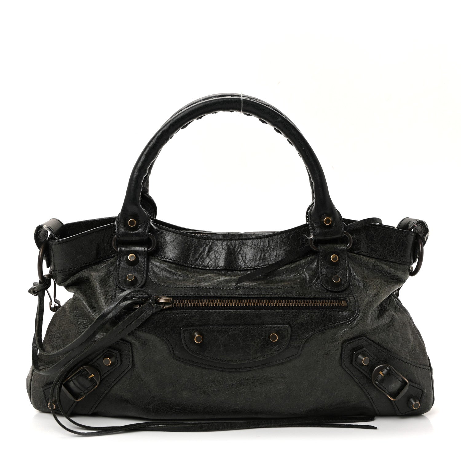 Balenciaga Agneau Classic Hardware First Anthracite 1 of 11