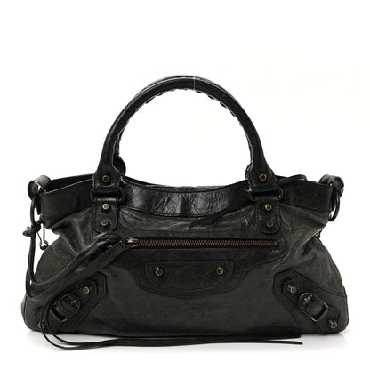 Balenciaga Agneau Classic Hardware First Anthracite 1 of 11