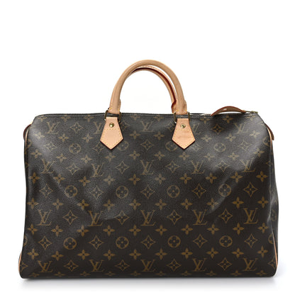 Louis Vuitton Monogram Speedy 40 1 of 12