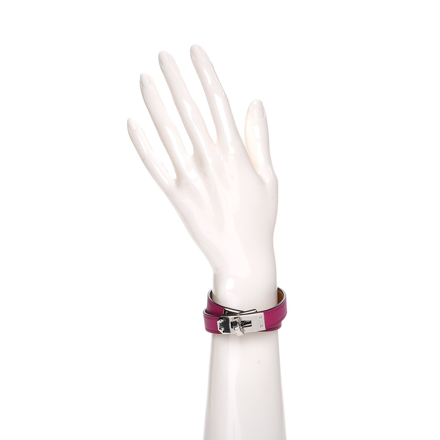 Hermes Swift Kelly Double Tour Bracelet S Rose Pourpre 2 of 8