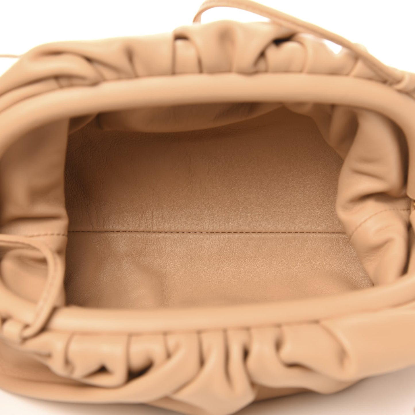 Butter Calfskin The Mini Pouch Nude