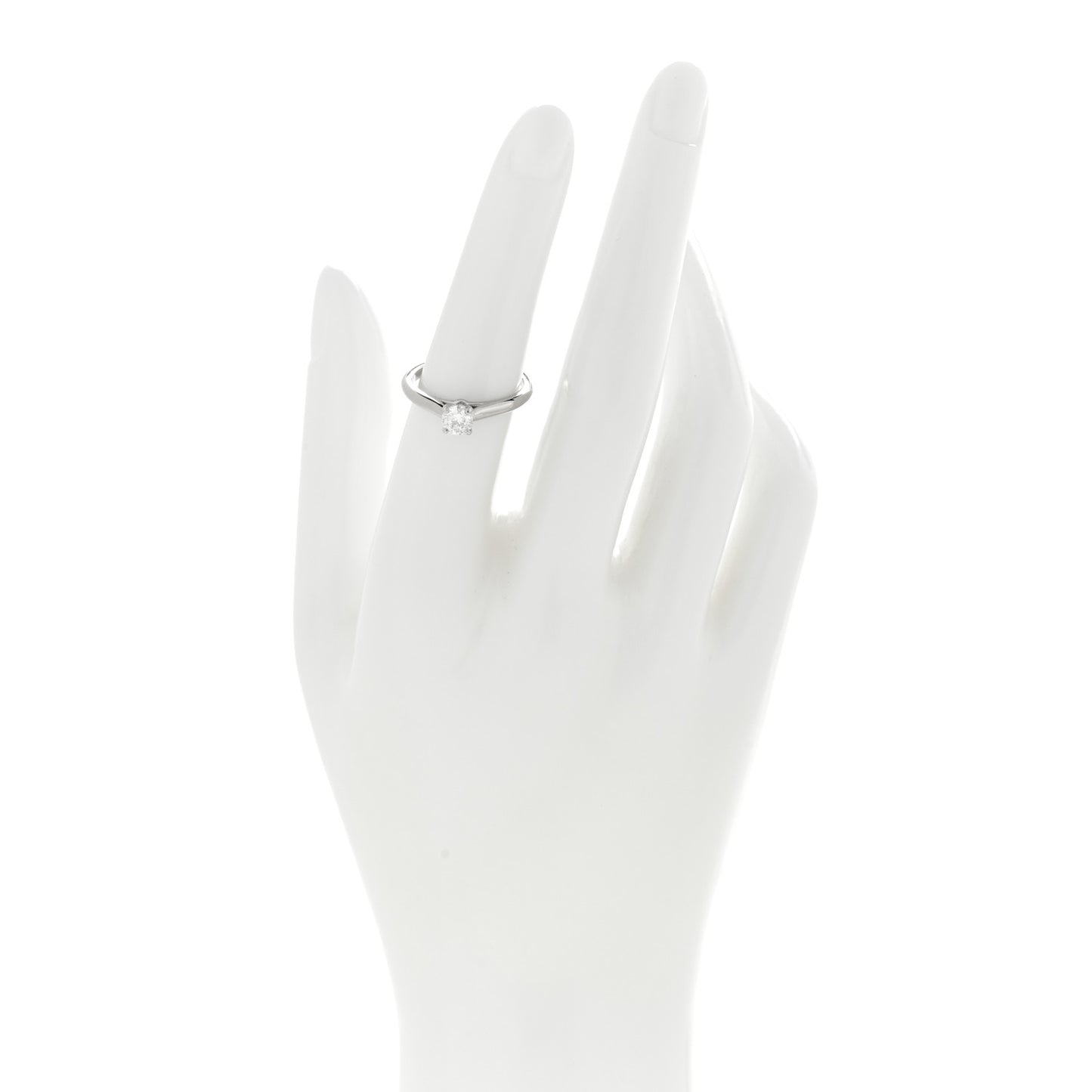 Platinum Diamond .40ct 1895 Solitaire Engagement Ring 52 6