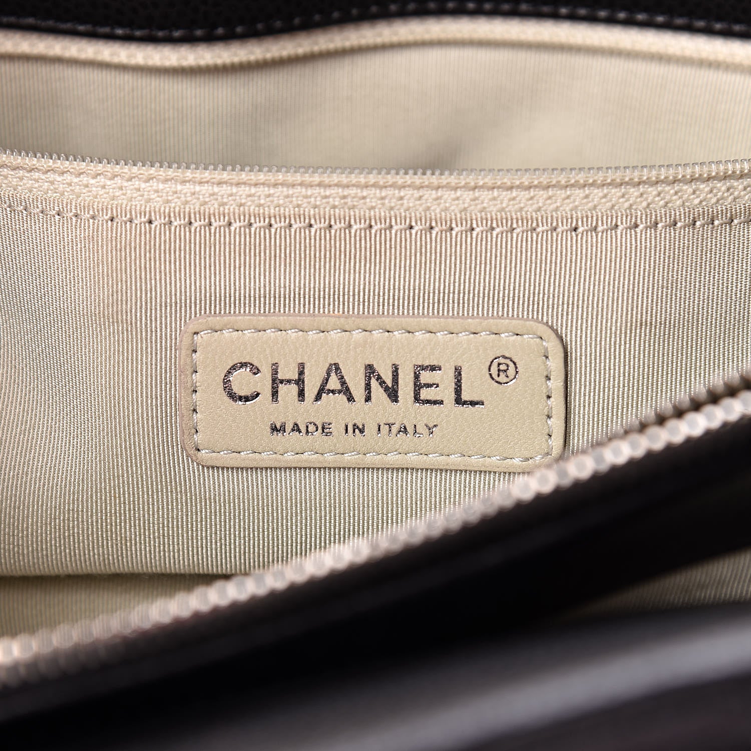 Chanel Caviar Quilted CC Timeless Tote Black 6 of 15