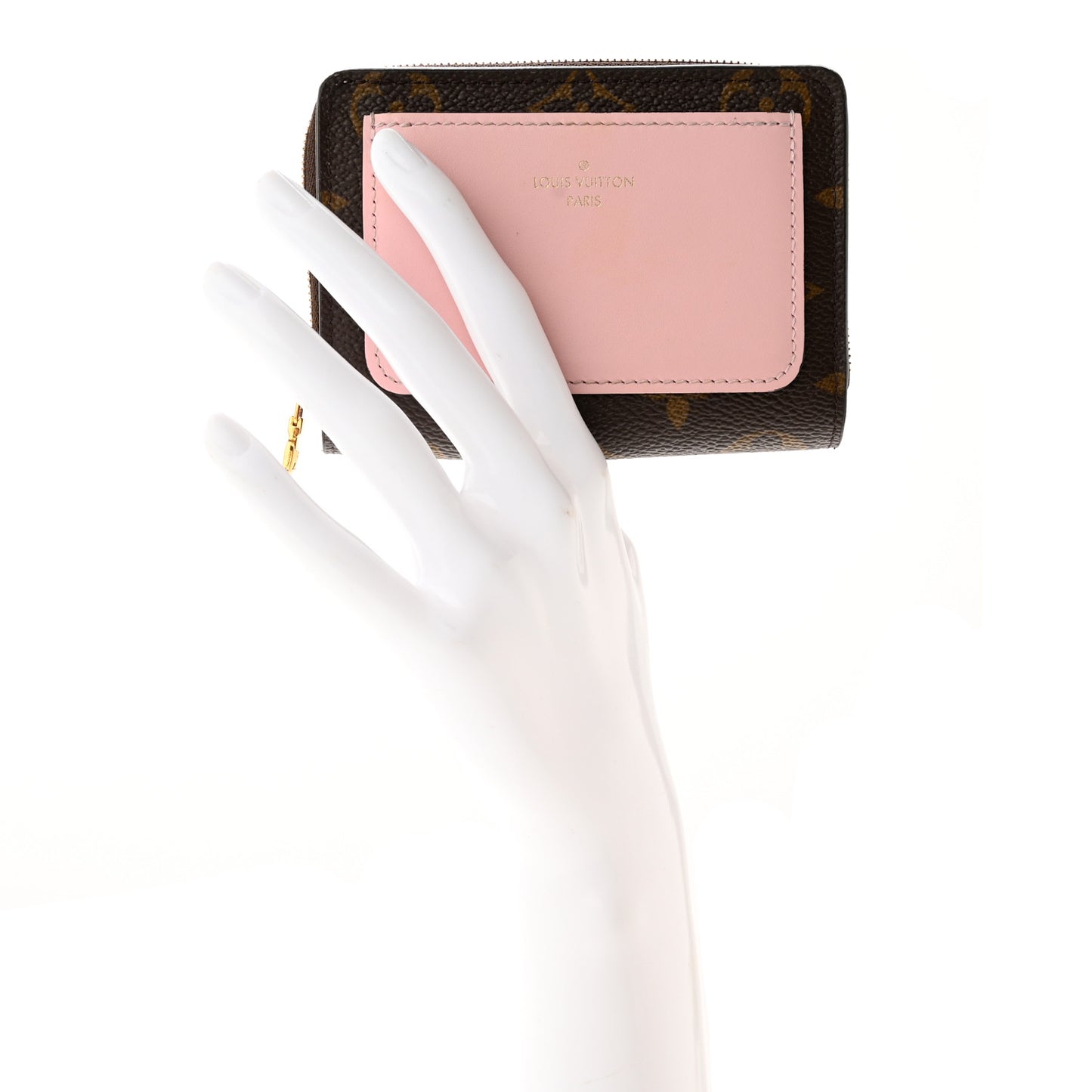 Monogram Lou Wallet Rose Ballerine
