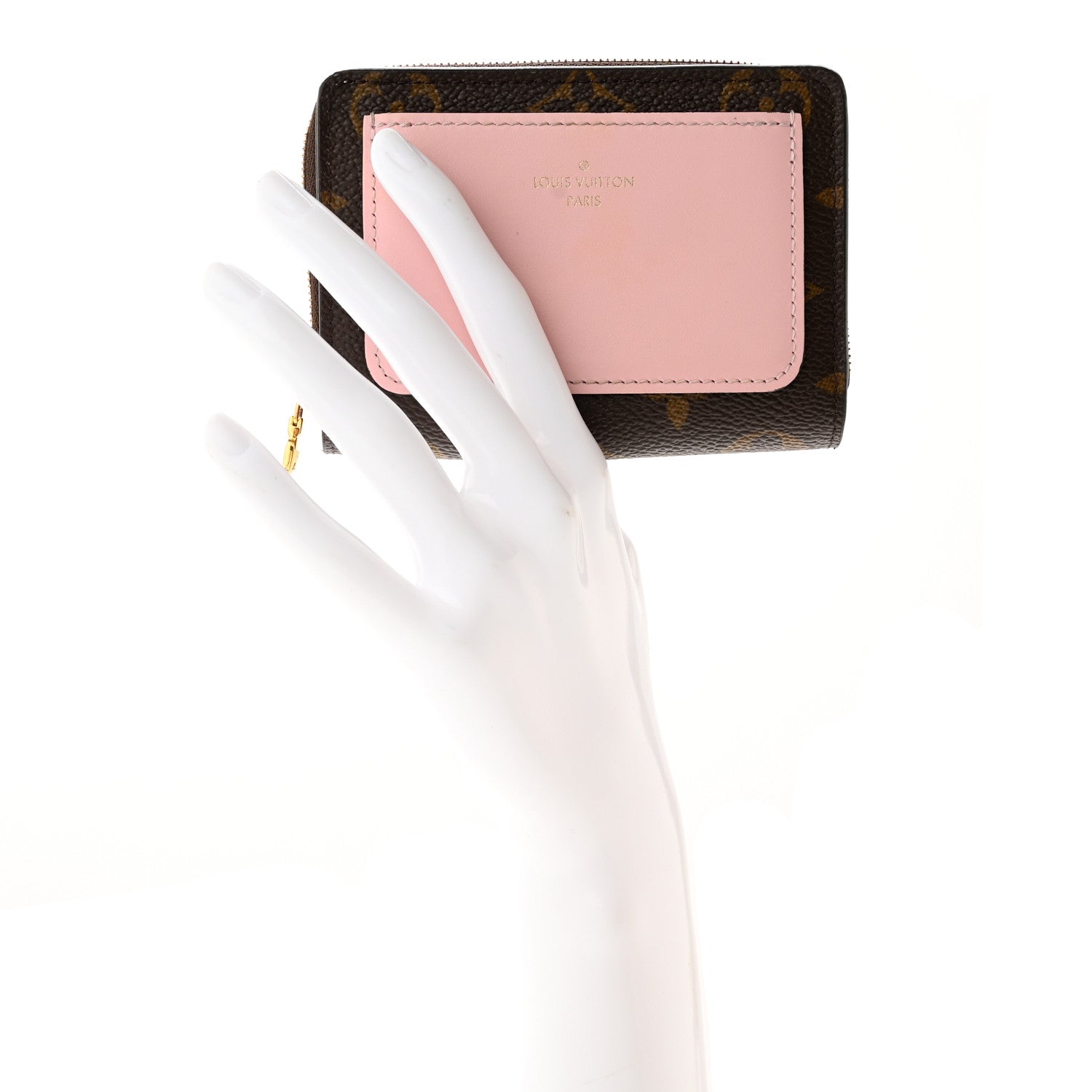 Louis Vuitton Monogram Lou Wallet Rose Ballerine 2 of 12