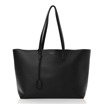 Saint Laurent Calfskin Large Shopping Tote Black 3 of 16
