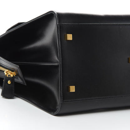 Saint Laurent Shiny Calfskin Large Uptown Tote Black 9 of 14