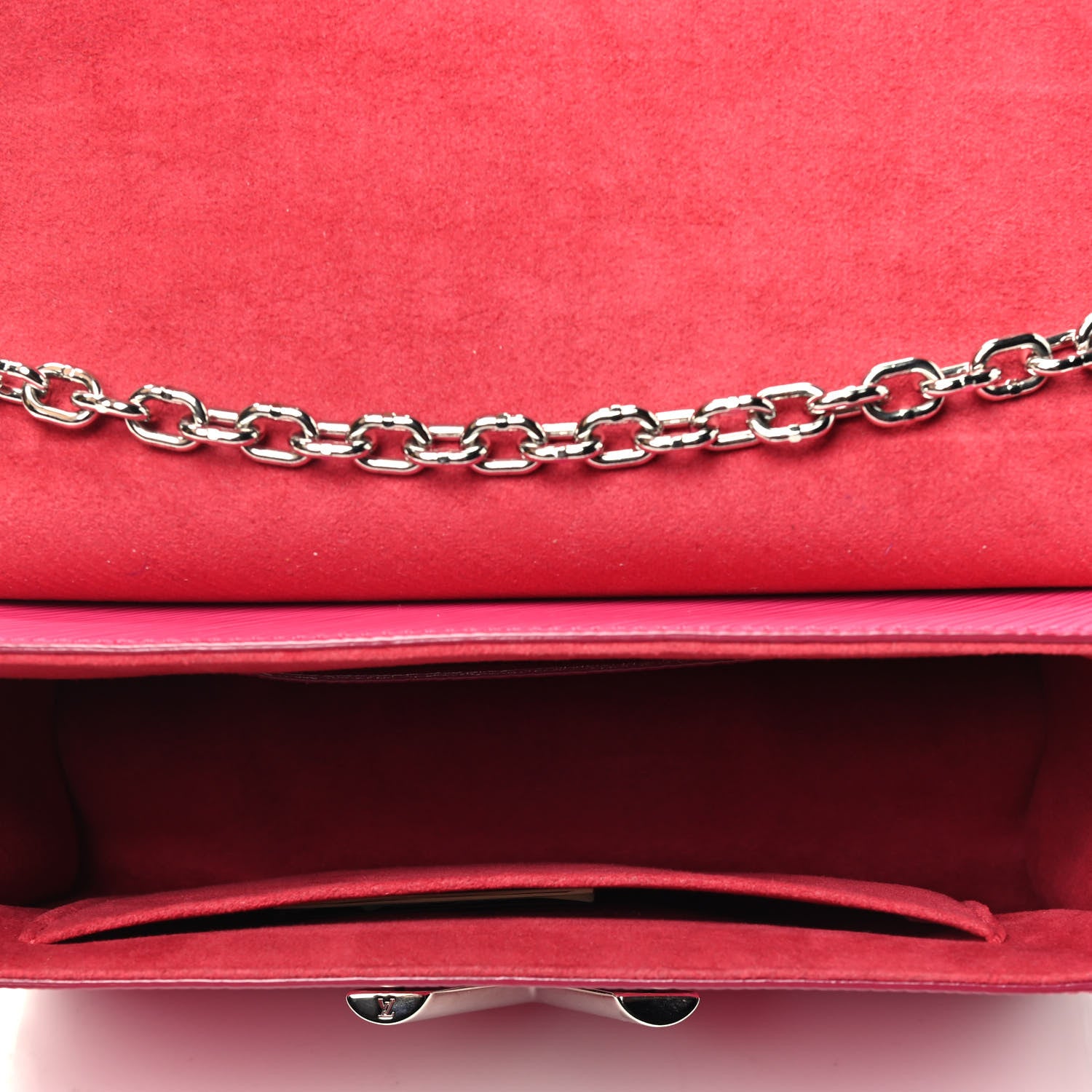 Louis Vuitton Epi Twist Shoulder Bag MM Hot Pink 4 of 9