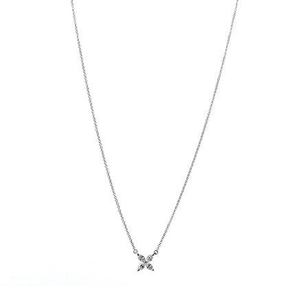 Tiffany Platinum Diamond Small Victoria Necklace 1 of 6