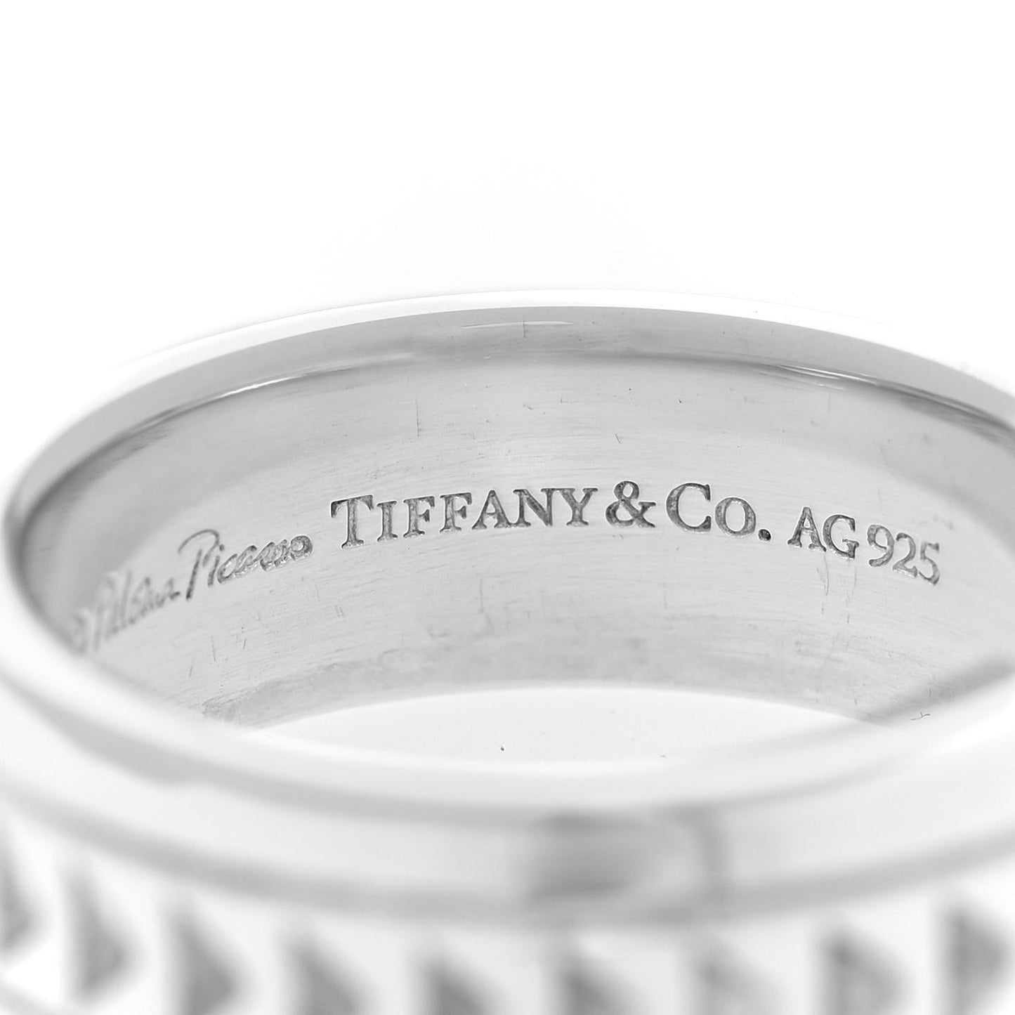 Sterling Silver Paloma Picasso Caliper Band Ring 61 9.75