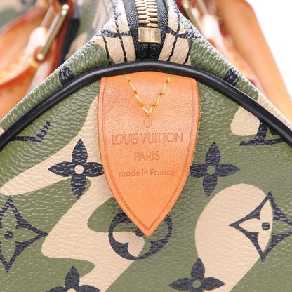 Louis Vuitton Monogramouflage Speedy 35 6 of 8