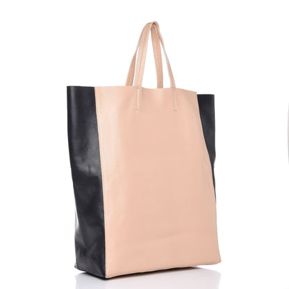 Celine Smooth Lambskin Vertical Side Cabas Blush Black 3 of 19