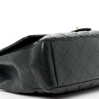 Chanel Caviar Quilted Maxi Single Flap Black 10 of 12