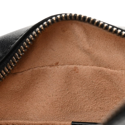 Gucci Calfskin Matelasse Small GG Marmont Chain Shoulder Bag Black 11 of 13