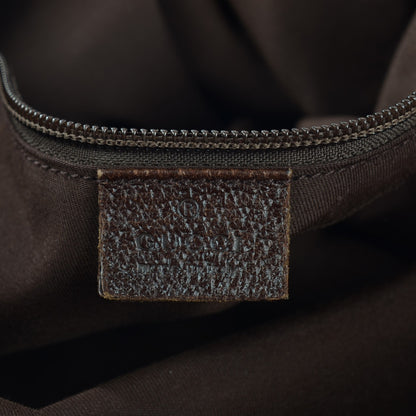 Gucci GG Monogram Large Web Handle Vertical Tote Dark Brown 6 of 13