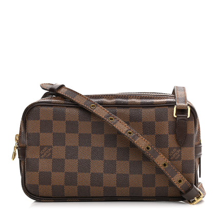 Louis Vuitton Damier Ebene Pochette Marly Bandouliere 1 of 13