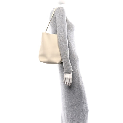 The Row Grained Calfskin Medium N/S Hook Tote Ivory 2 of 9