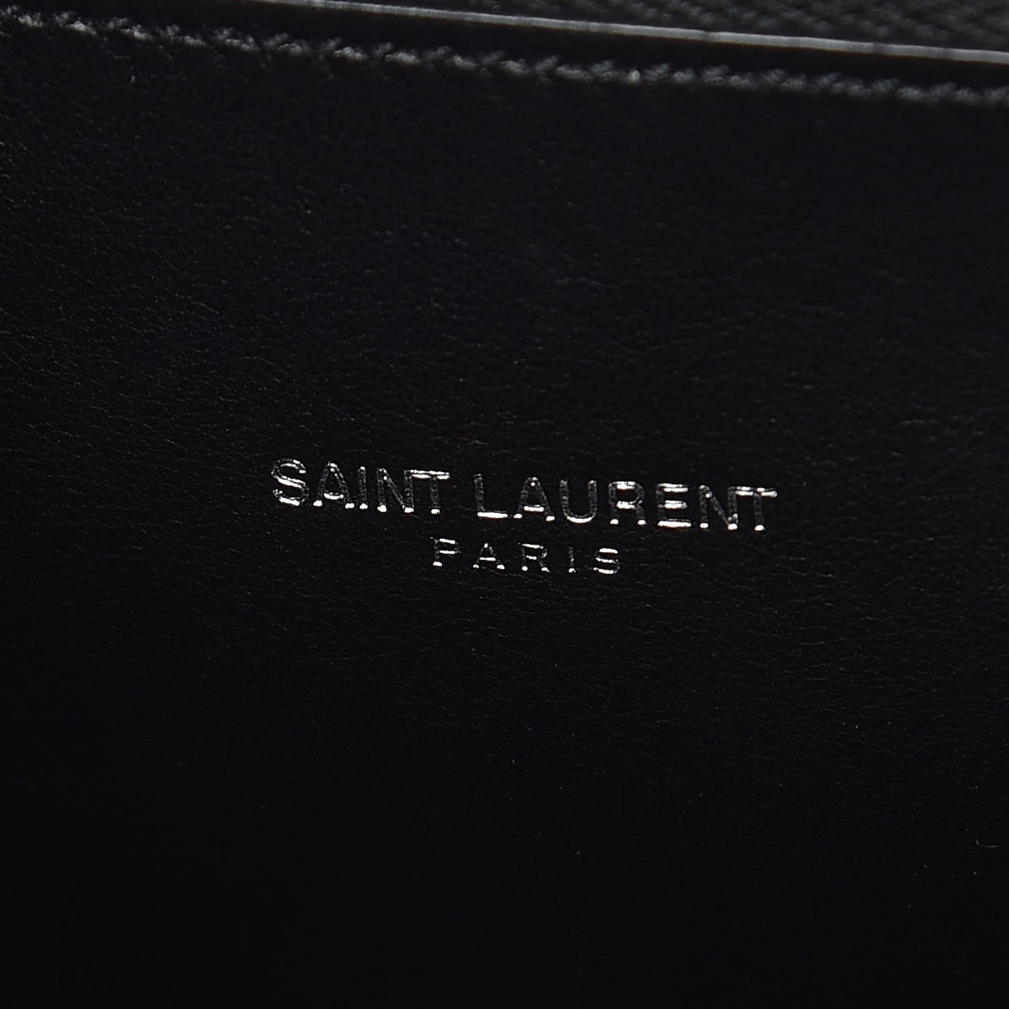 Grained Calfskin Small Sac De Jour Black