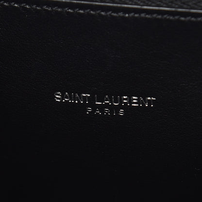 Saint Laurent Grained Calfskin Small Sac De Jour Black 8 of 17