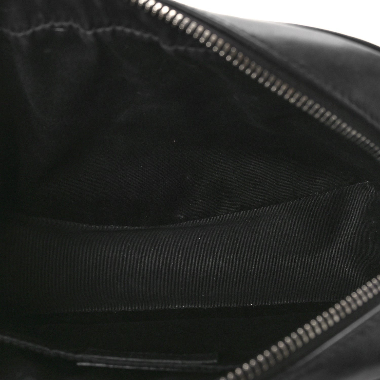 Saint Laurent Calfskin Matelasse Monogram Monochrome Lou Camera Bag Black 5 of 15