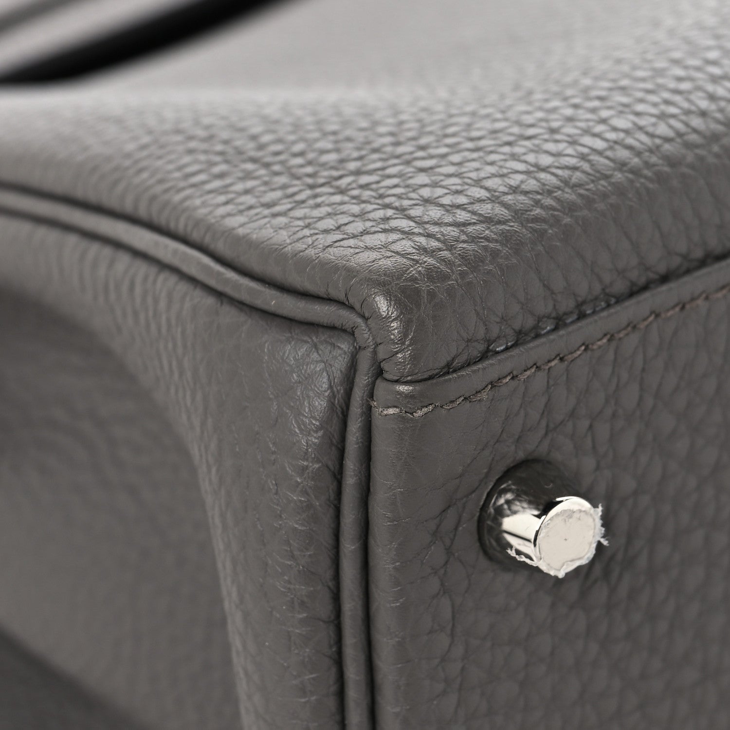Hermes Togo Kelly Retourne 28 Etain 8 of 12