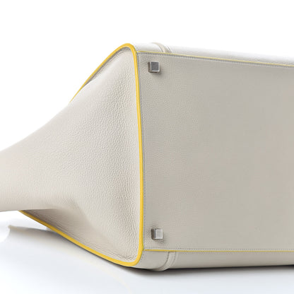 Celine Grained Calfskin Medium Phantom Luggage Light Beige 10 of 11