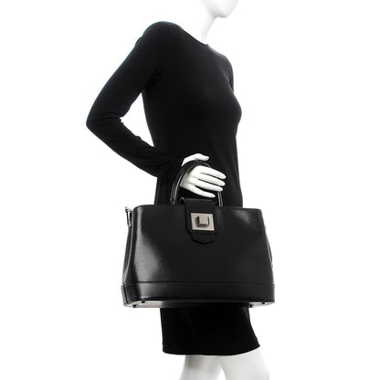 Louis Vuitton Epi Mirabeau GM Black 3 of 8