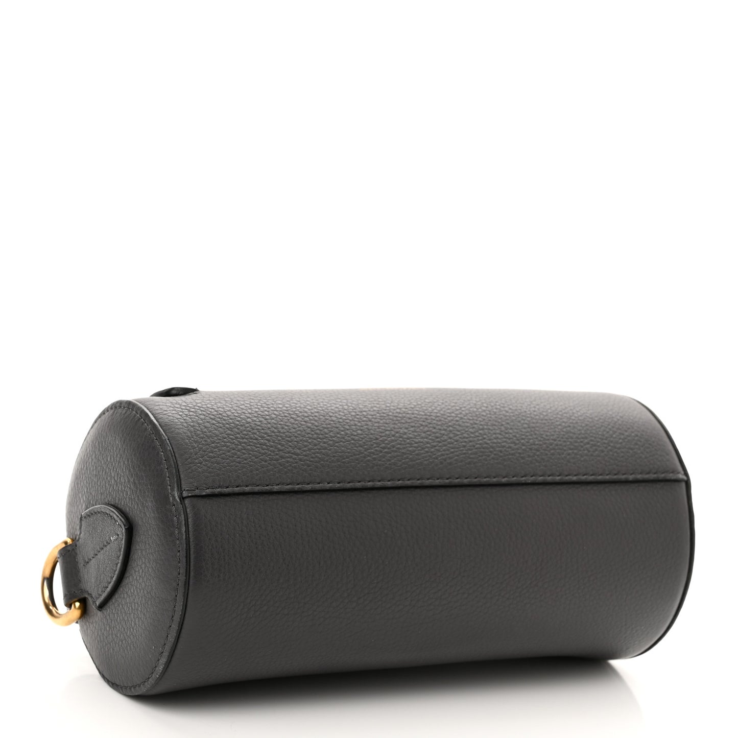 Calfskin The Barrel Bag Charcoal Grey