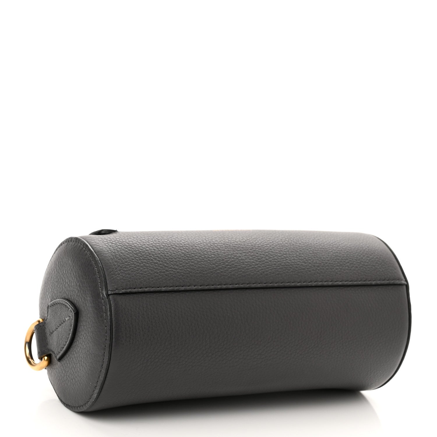 Burberry Calfskin The Barrel Bag Charcoal Grey 4 of 12