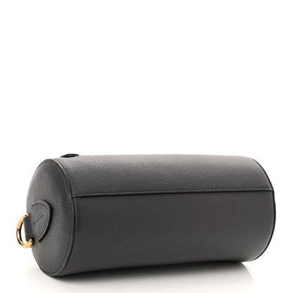 Burberry Calfskin The Barrel Bag Charcoal Grey 4 of 12