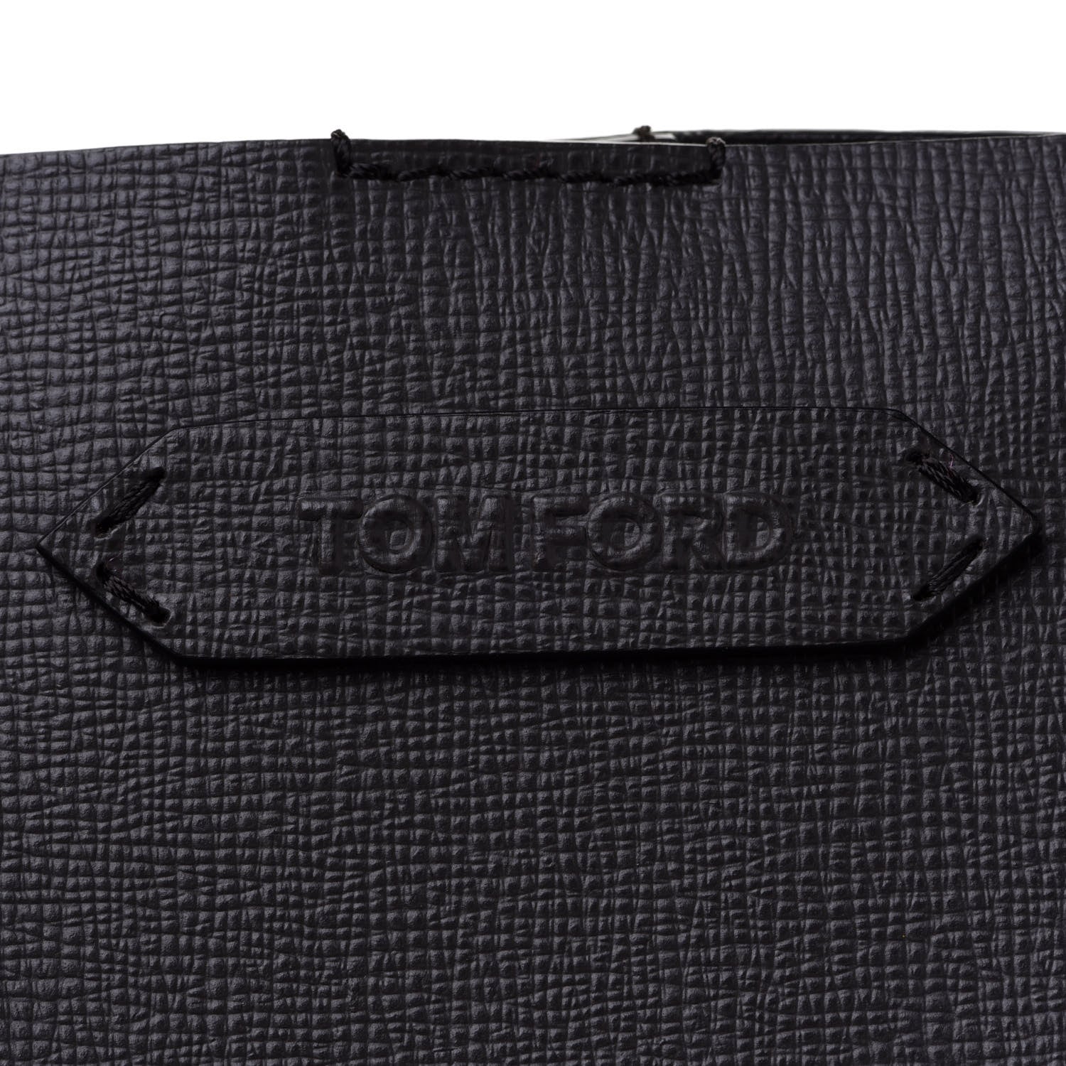 Tom Ford Grained Calfskin Small T Tote Grey 7 of 12