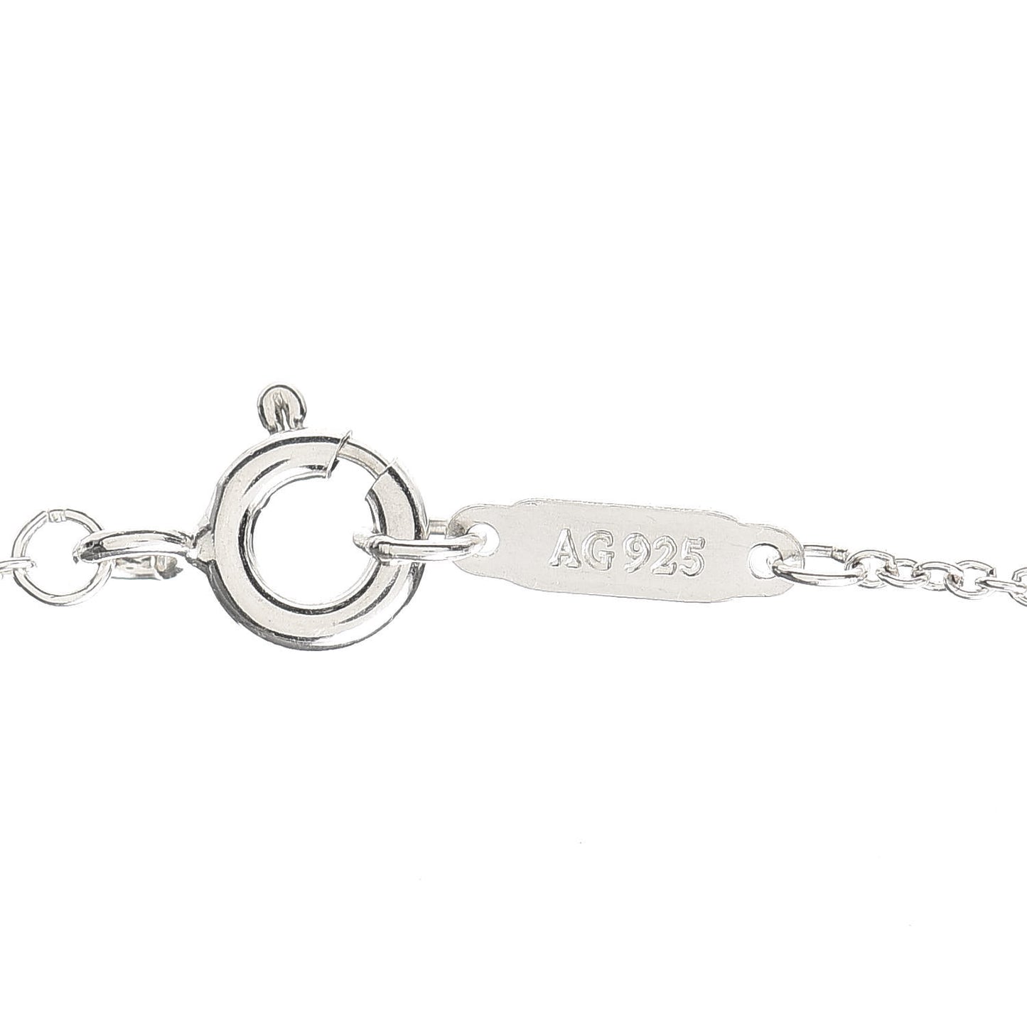 Sterling Silver Return to Tiffany Heart Lock Pendant Necklace