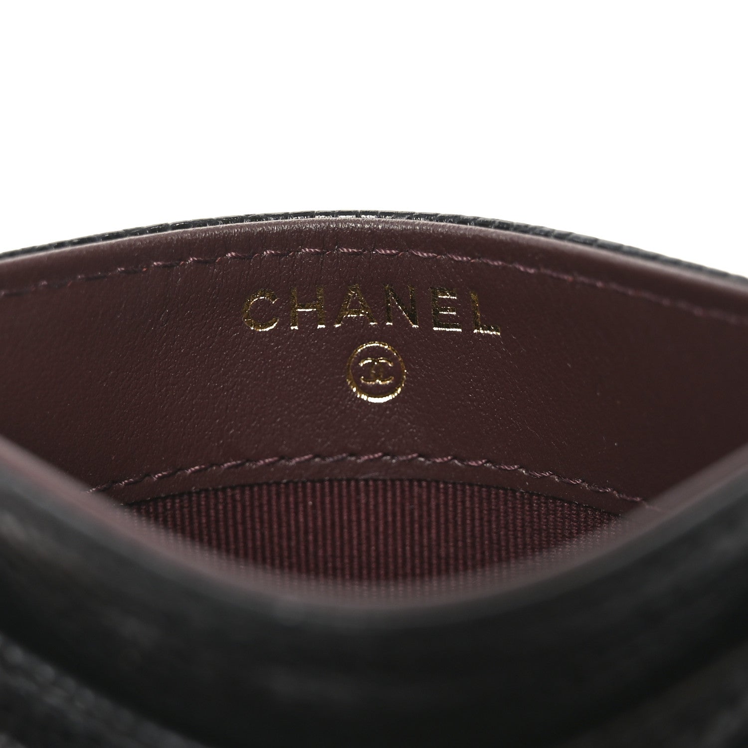 Chanel Caviar Quilted Card Holder Black 6 of 9