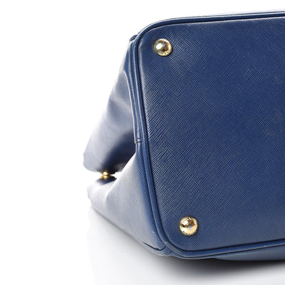Prada Saffiano Lux Large Tote Bluette 8 of 25