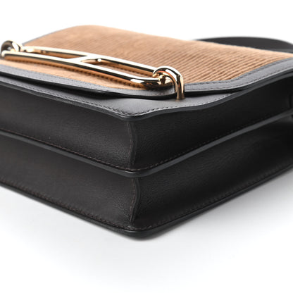 Hermes Velours Cotele Swift Sac Roulis 23 Tabac Camel Ebene 7 of 11