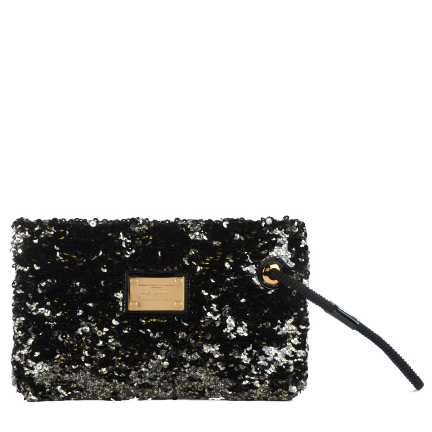 Sequin Pochette Rococo Black